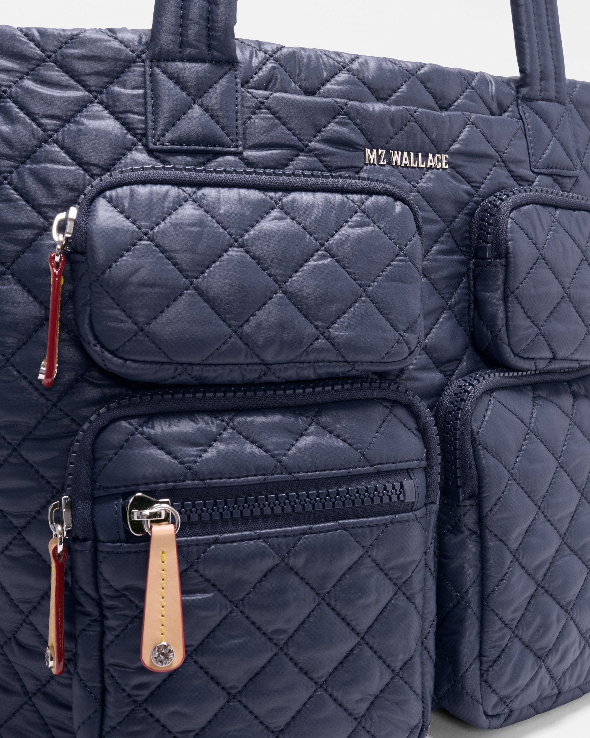 Navy Medium Metro Travel Tote - Image 5
