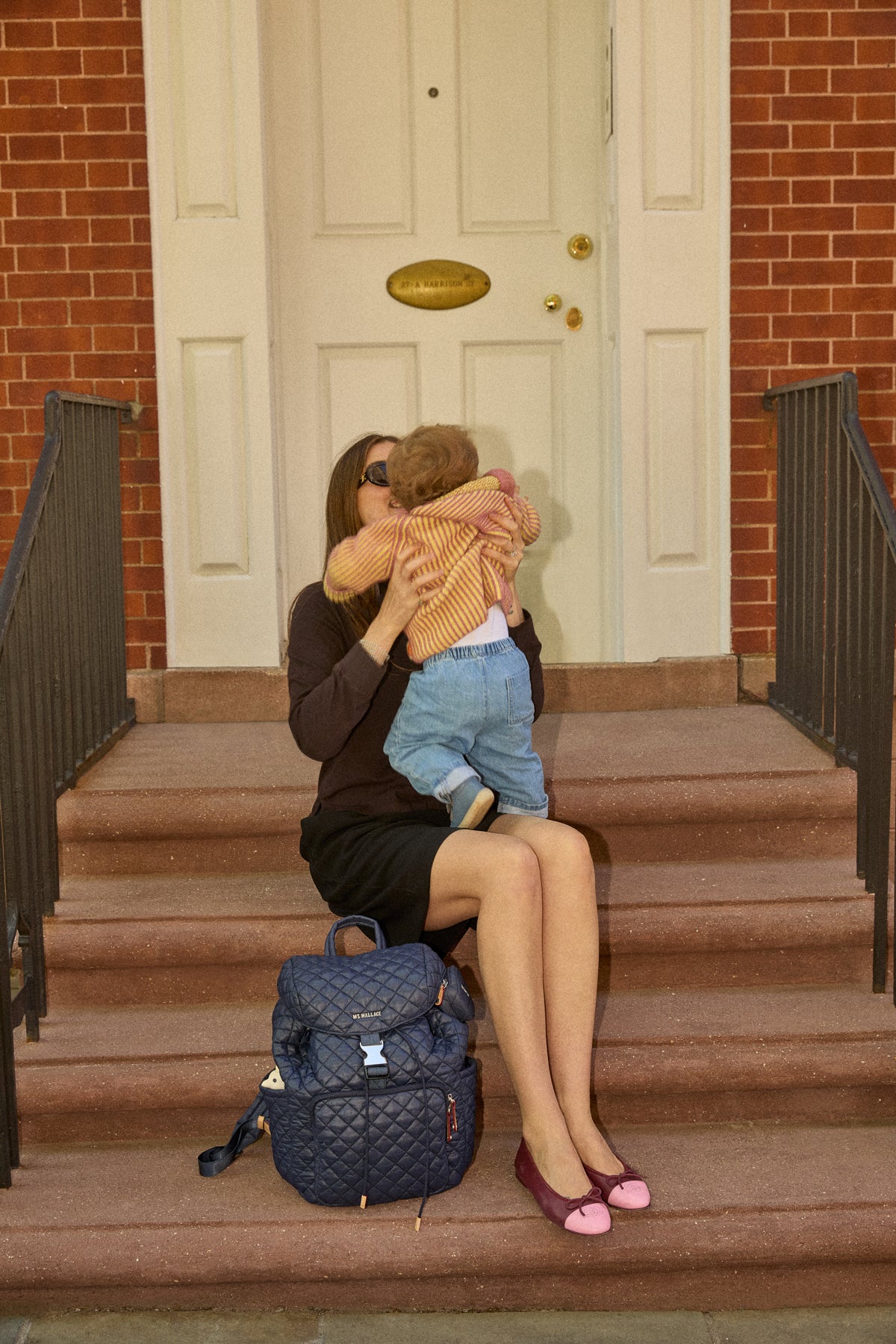 Navy Metro Diaper Backpack - Image 5