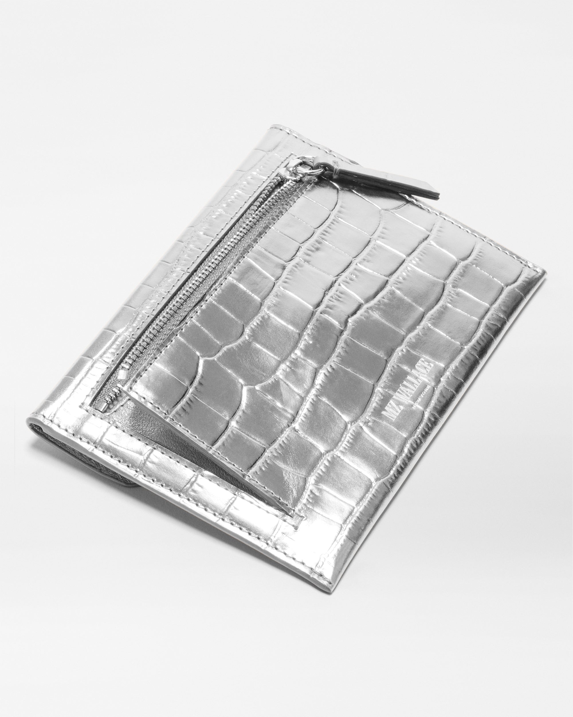 Silver Croc Effect Greta - Image 4