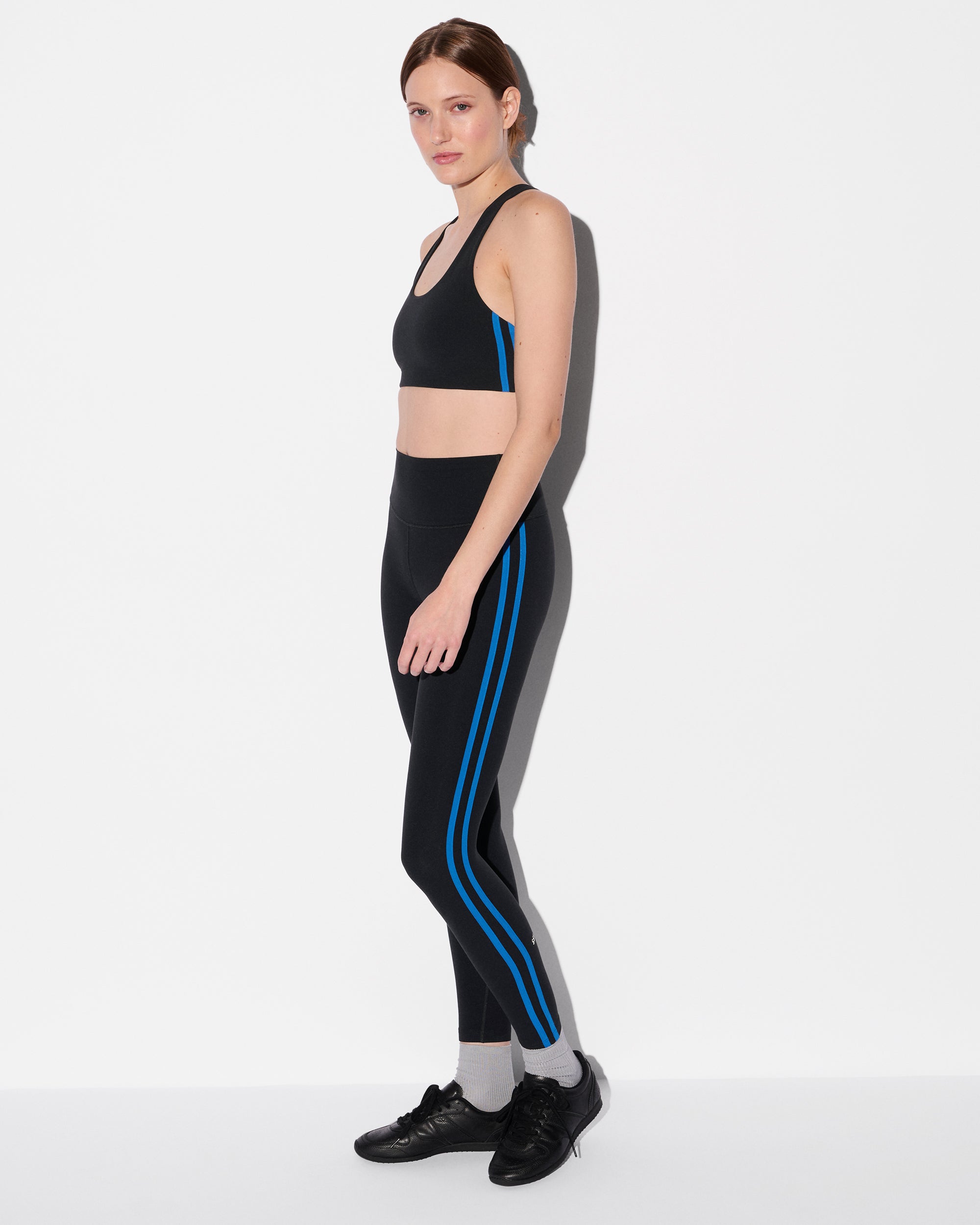 Black/Classic Blue MZ Wallace x Splits59 Medium Ella Airweight Bra - Image 2